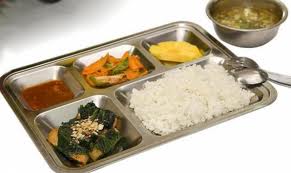Khay cơm  inox