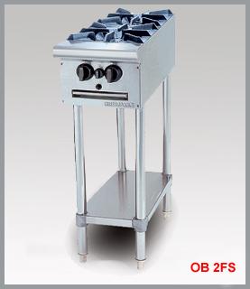 Bếp âu 2 họng có chân đứng