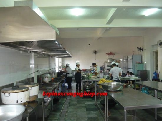 Hệ thống chụp hút  bếp nhà hàng