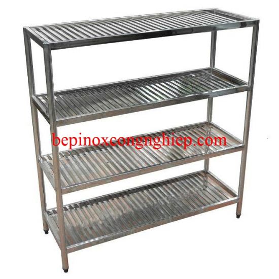 Giá thanh inox 4 tầng