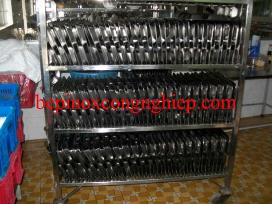 Xe đẩy khay 4 tầng