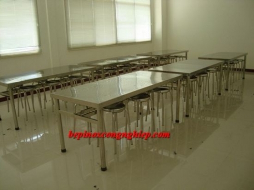 Bàn ghế inox