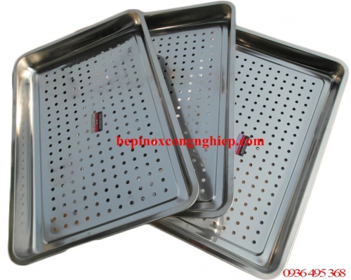 Khay inox có lỗ